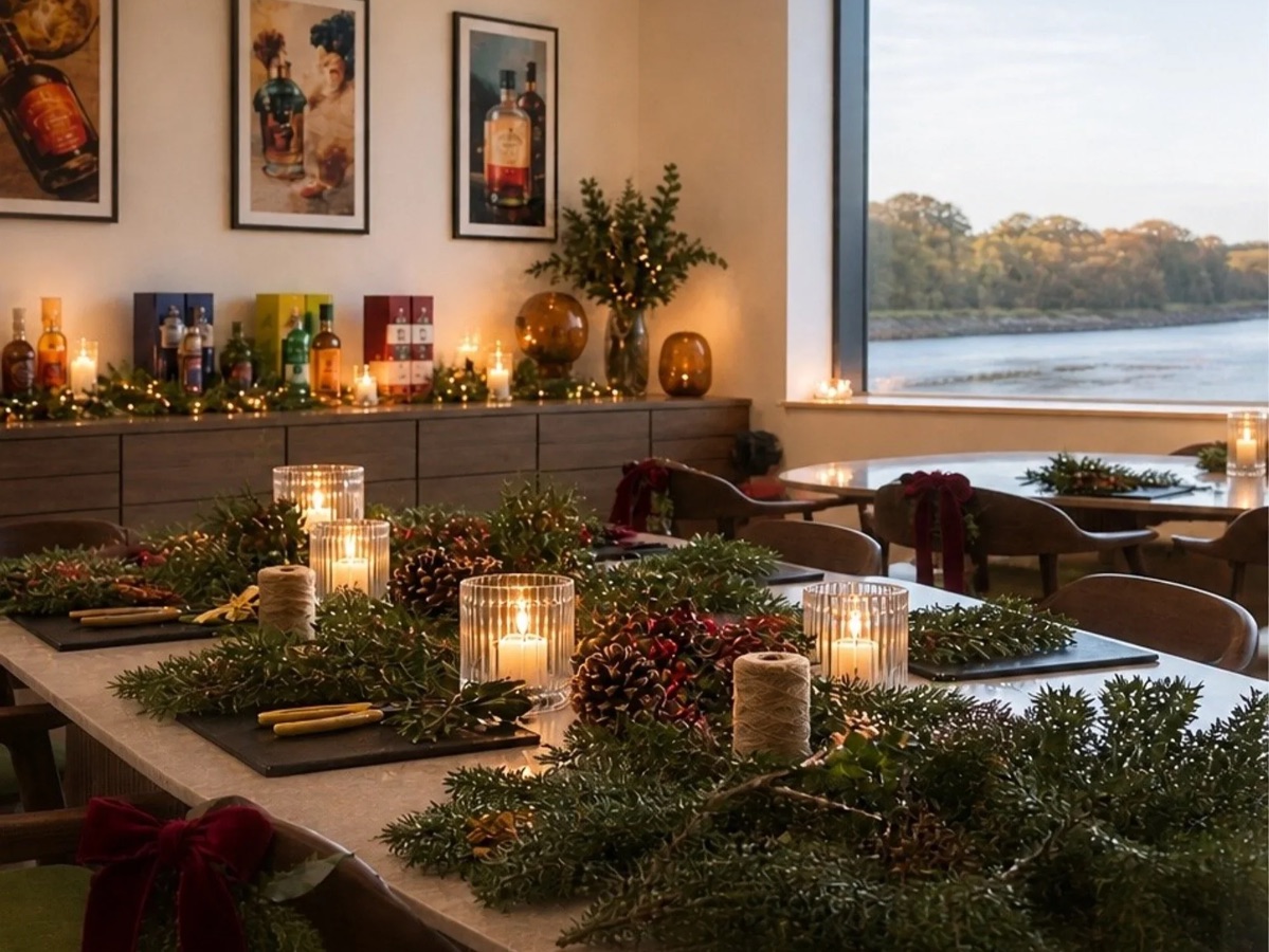Wreath Making Class with Cocktails and Snacks 🎄