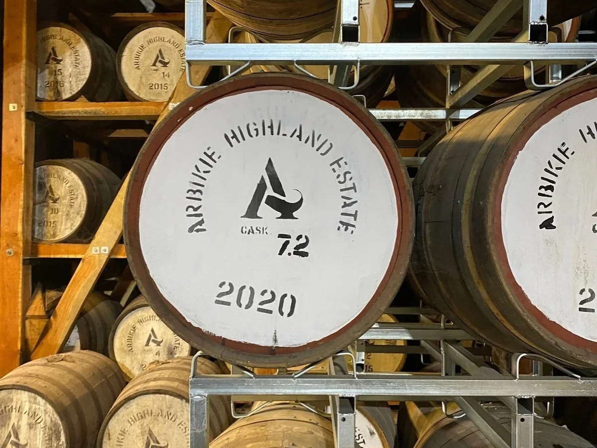 Arbikie's Highland Rye Whisky Warehouse Tasting
